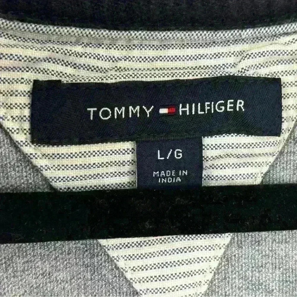 Tommy Hilfiger Mock Neck Zip Up Sweater - Picture 4 of 7